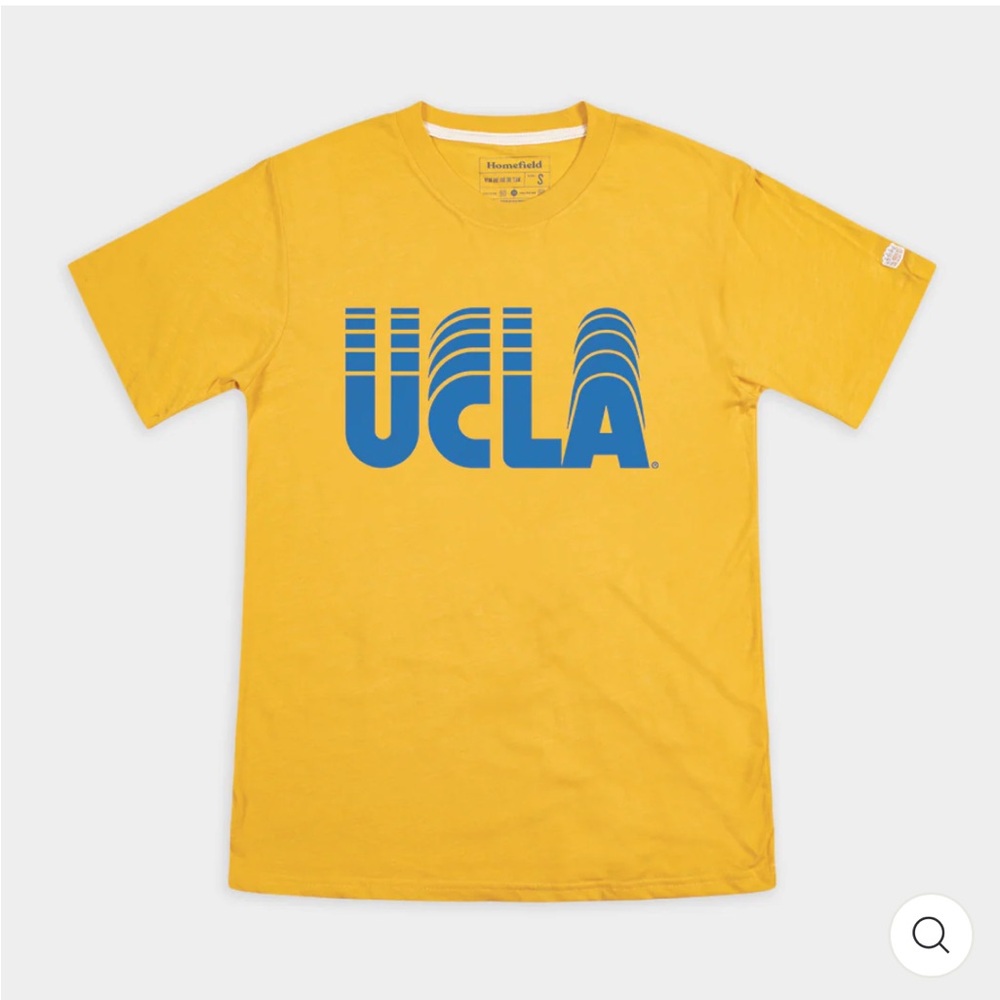 UCLA Blue Logo Yellow T-Shirt